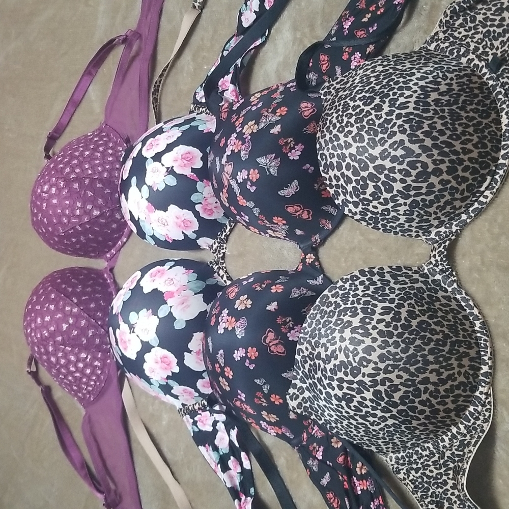 VS brand push up bras sizes 38c